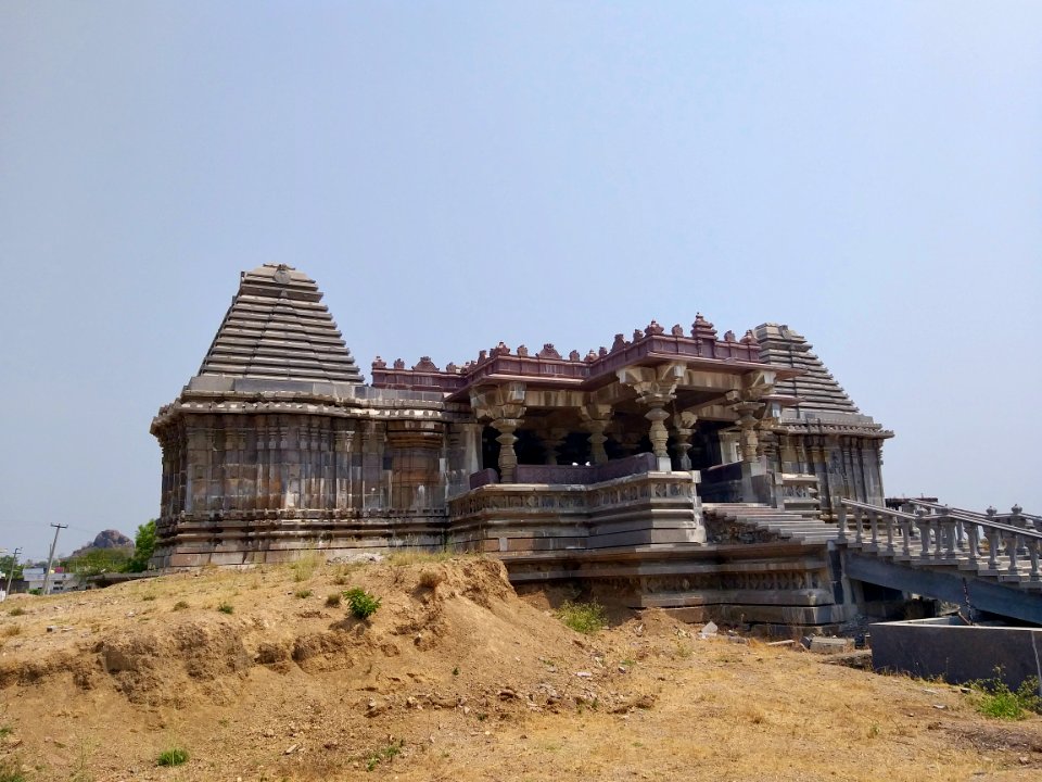 Trikutalayam Temple, Nagunur, Telangana India - 2