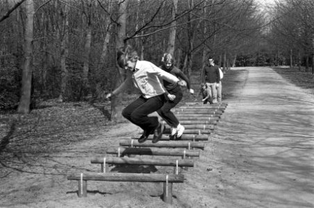 Trimmers springen over obstakesl, Bestanddeelnr 925-5506