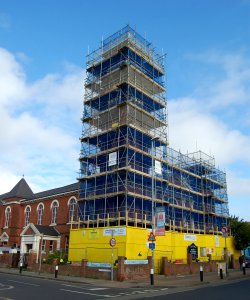 Trinity Methodist Church, Albert Road, Southsea (October 2017, during renovation) (2)