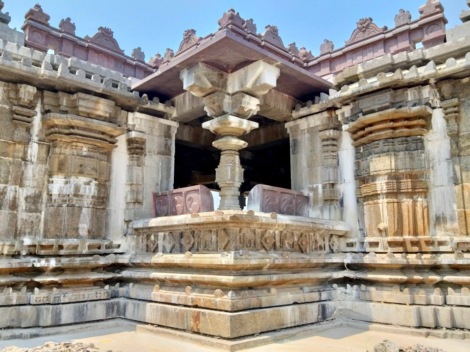Trikutalayam Temple, Nagunur, Telangana India - 10