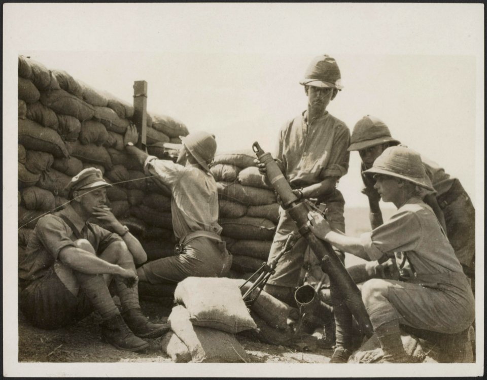 Trench artillery, Bestanddeelnr 158-2457