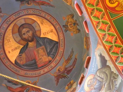 Trimiklini temple Pantokrator