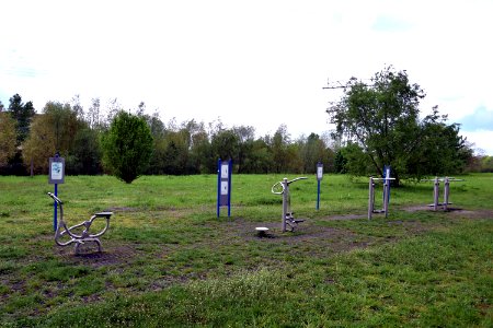 Trimm-Dich-Insel im Seelgrabenpark (Berlin-Marzahn)