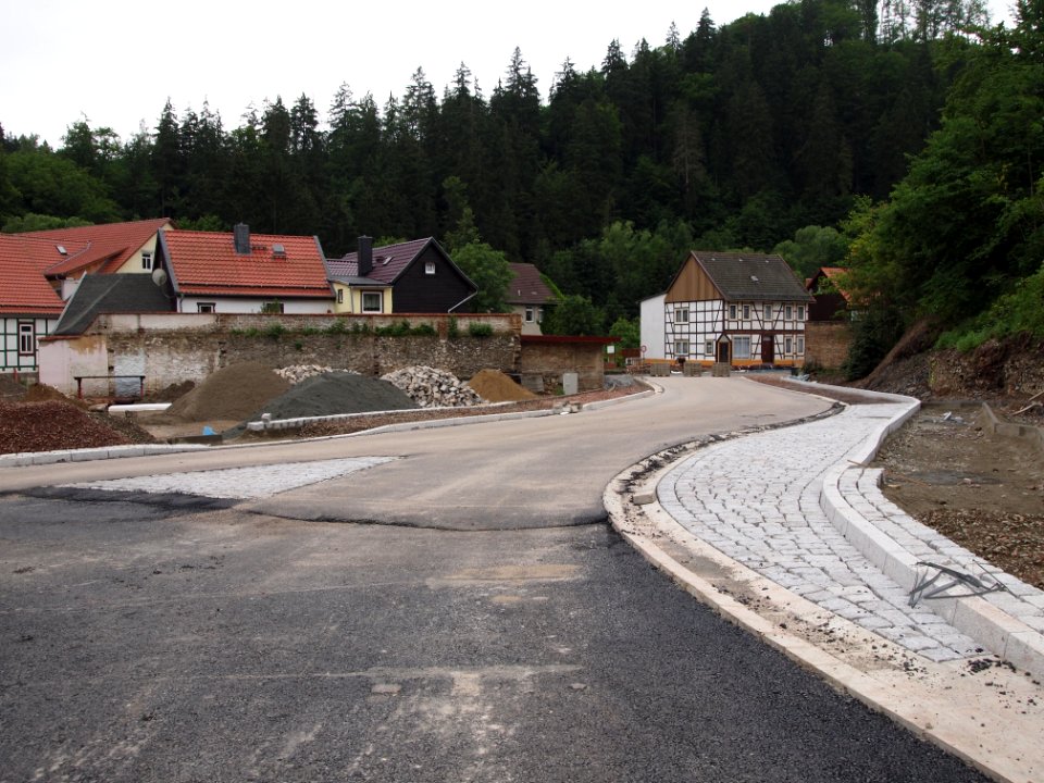 Treseburg Kreisverkehr (2)
