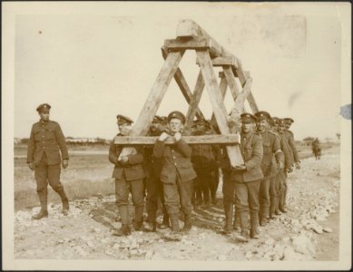 Trestle for Bridge building, Bestanddeelnr 158-1682