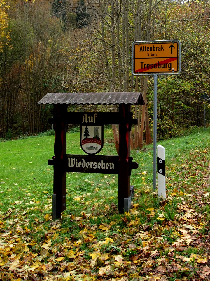 Treseburg Ortsausgang