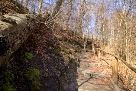 Treppe zum Gakower Ufer (Sassnitz, Rügen)