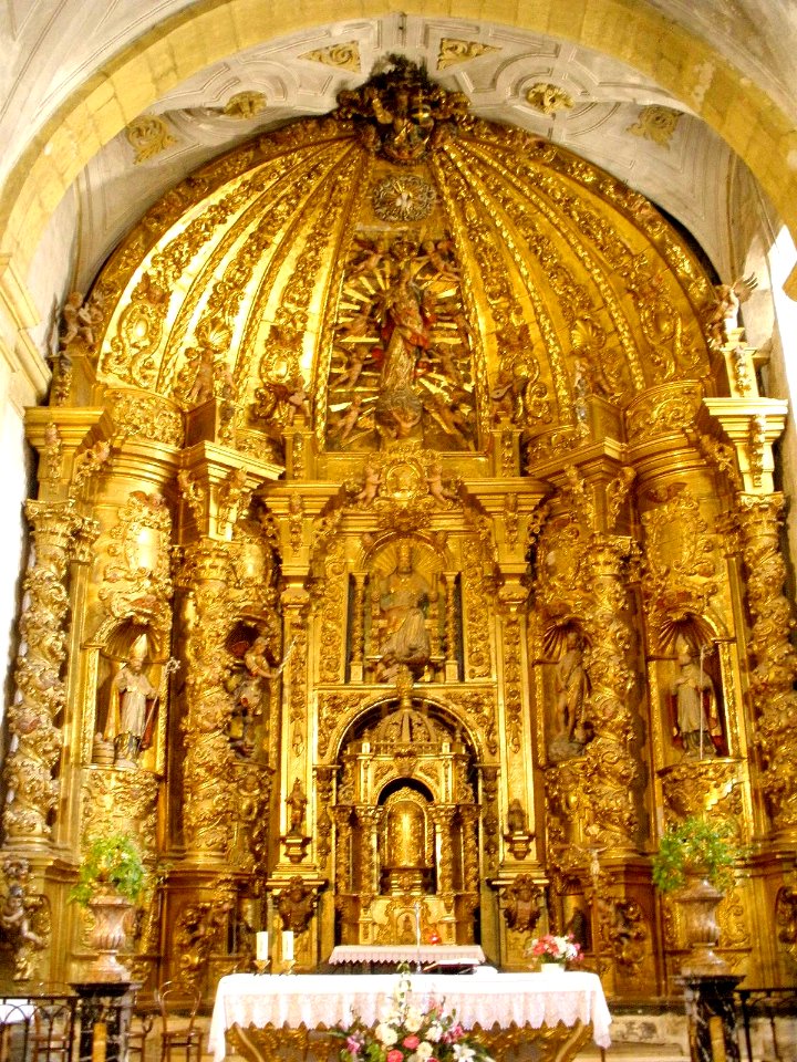Treviño - Iglesia de San Pedro Apóstol, retablo mayor 1
