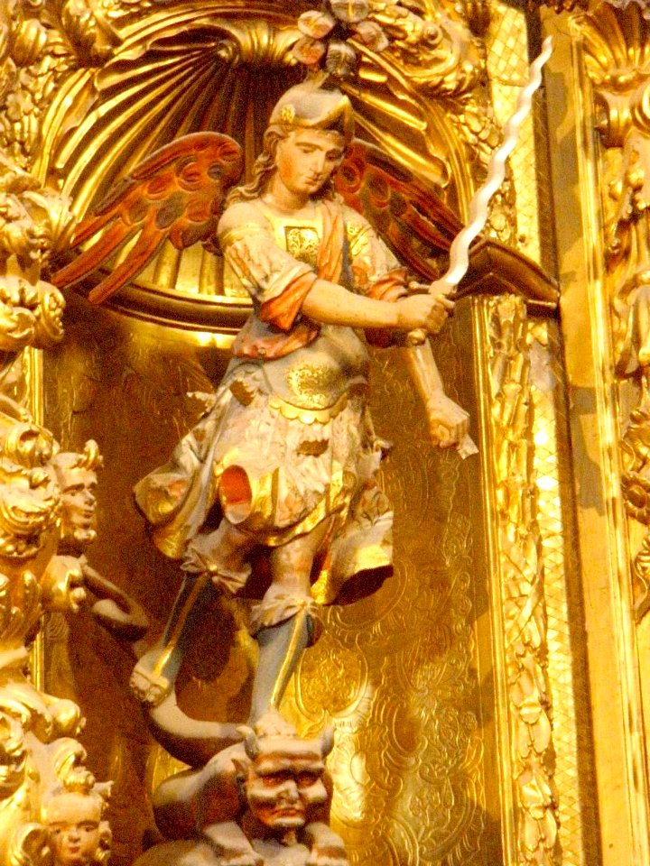 Treviño - Iglesia de San Pedro Apóstol, retablo mayor 3
