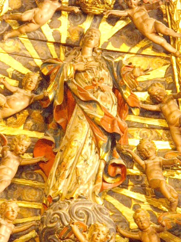 Treviño - Iglesia de San Pedro Apóstol, retablo mayor 5