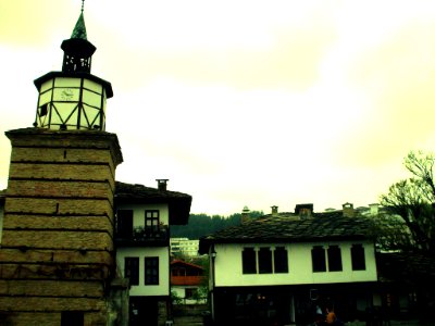 Triavna clock tower square