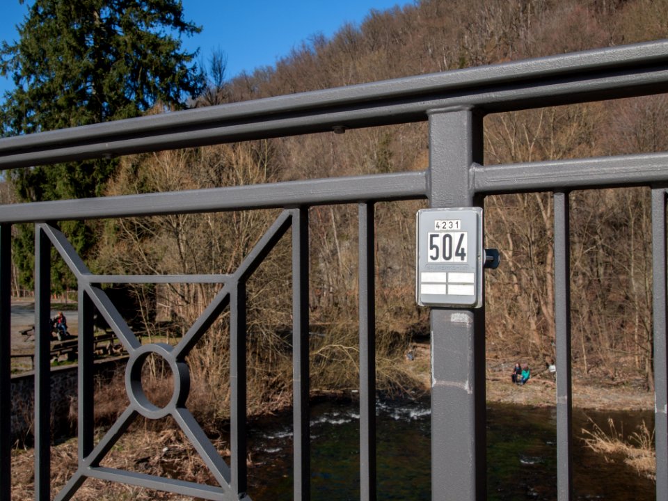 Treseburg Brücke Bauwerksnummer