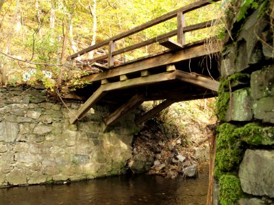 Treseburg Bruecke Luppbode gesperrt