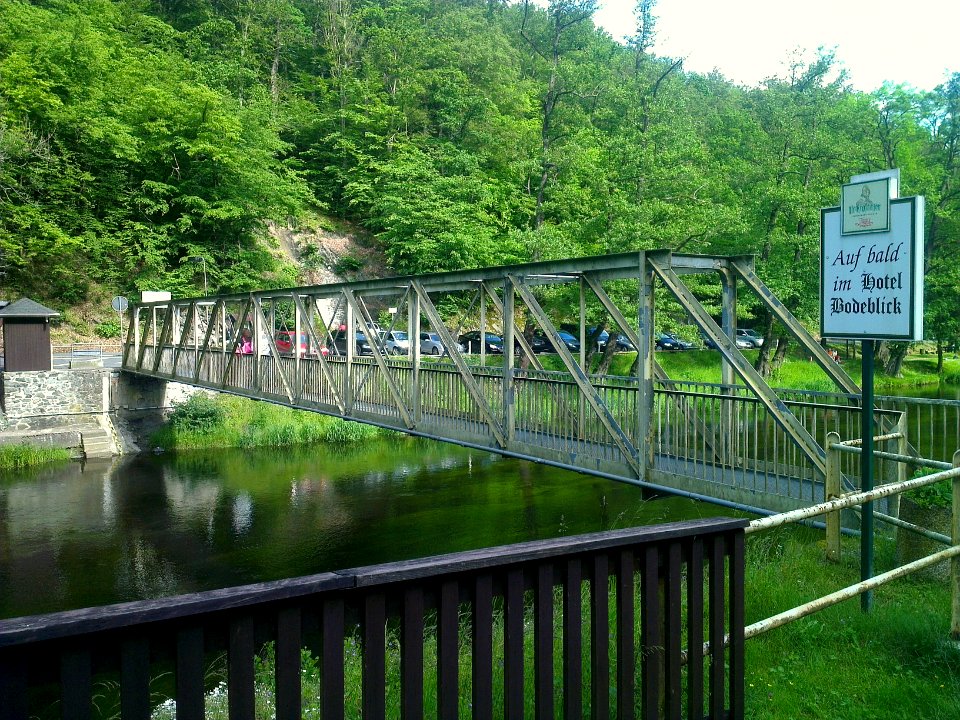 Treseburg Fußgängerbrücke (2)