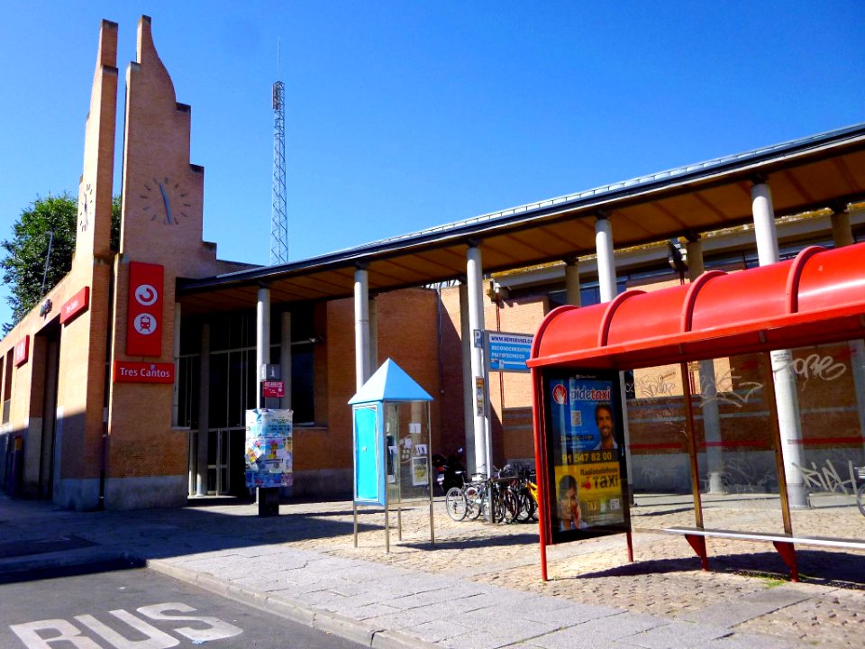 Tres Cantos - Estación de tren