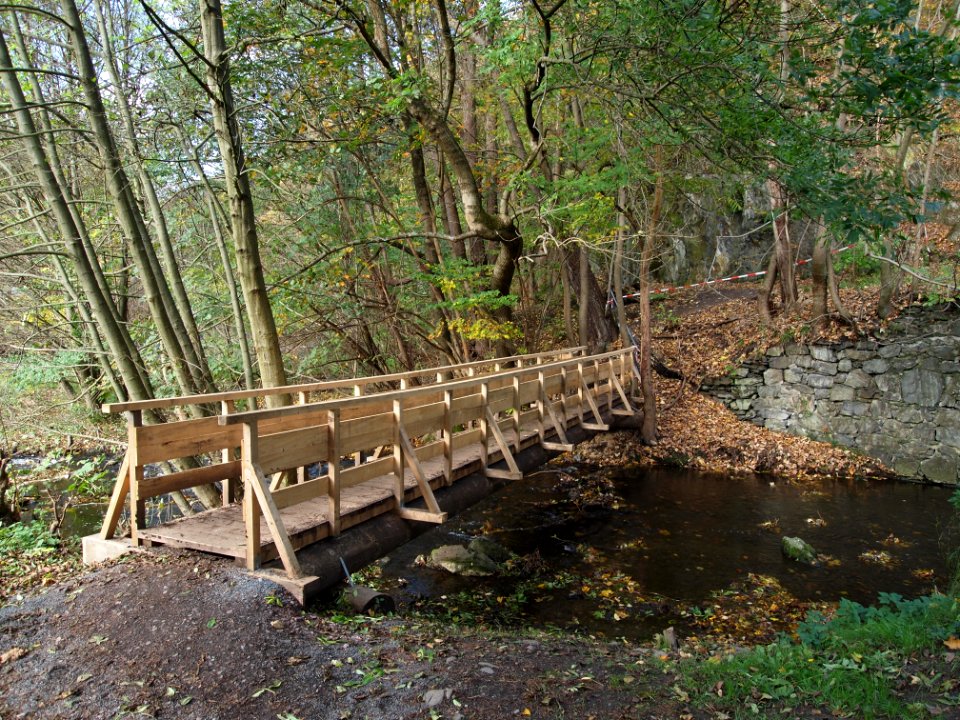 Treseburg Ersatzbruecke Luppbode