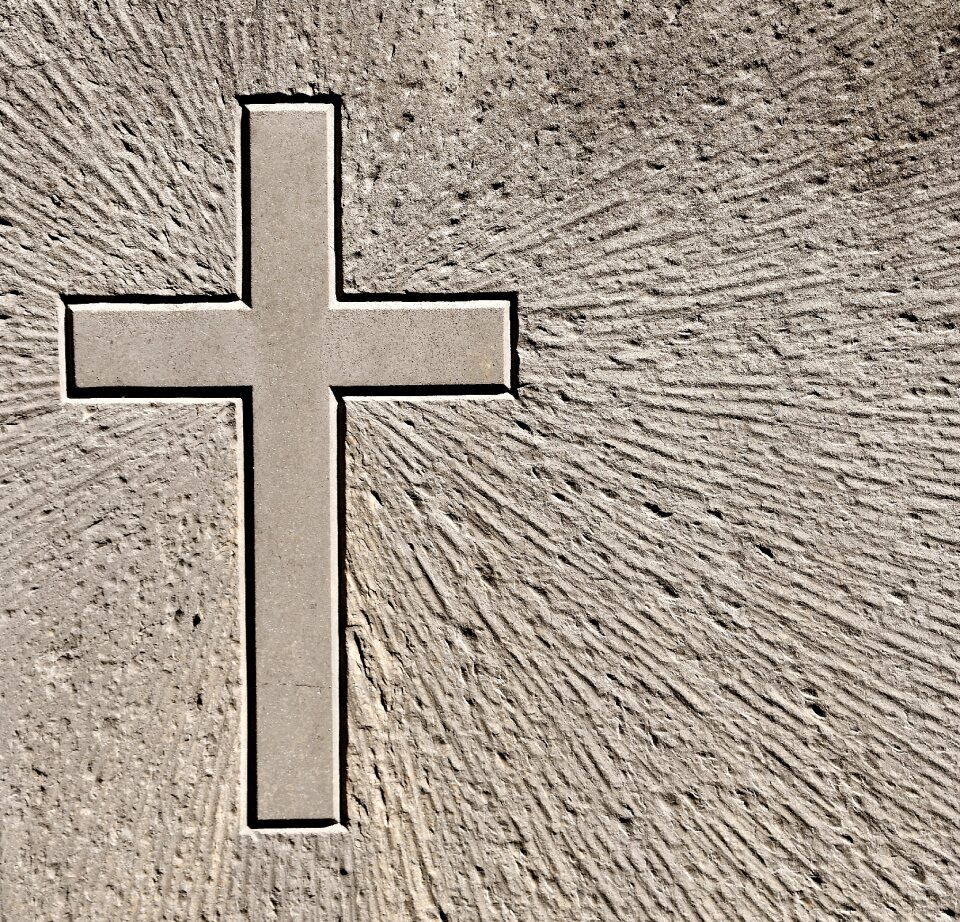 Tombstone grey cemetery
