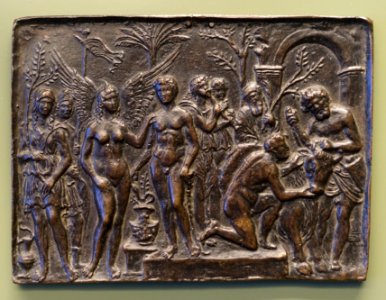 Triumph of a Hero, Andrea Briosco (Riccio), Ulocrino, and circle, Padua, early 16th century AD, bronze - Bode-Museum - DSC02523