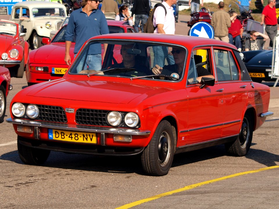 Triumph DOLOMITE 1850 HL dutch licence registration DB-48-NV pic3