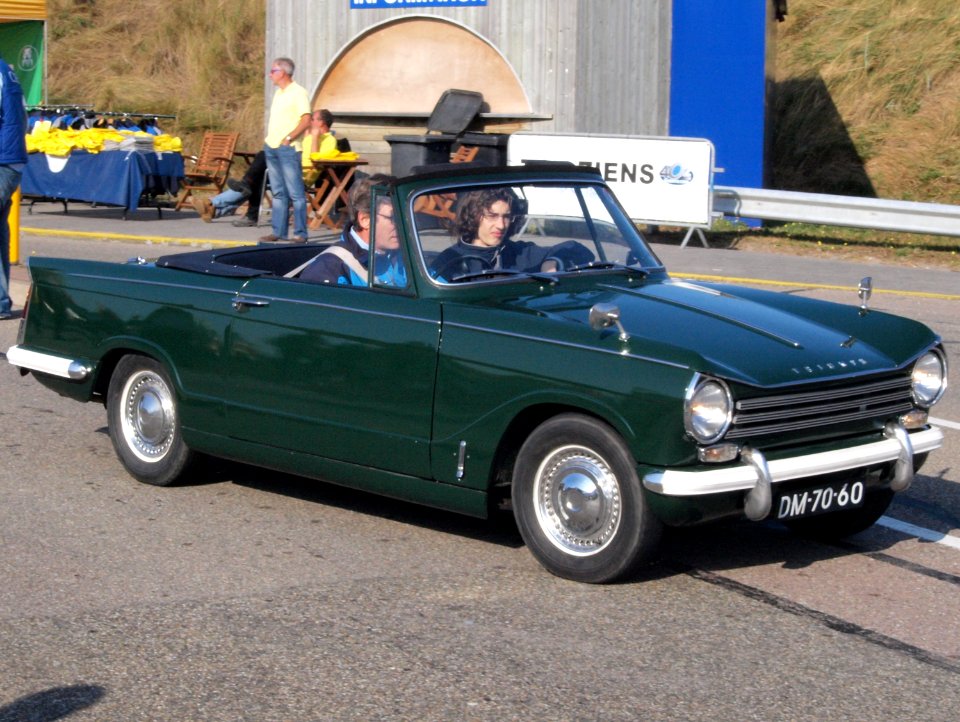 Triumph Herald 13-60 Convertible dutch licence registration DM-70-60 pic1