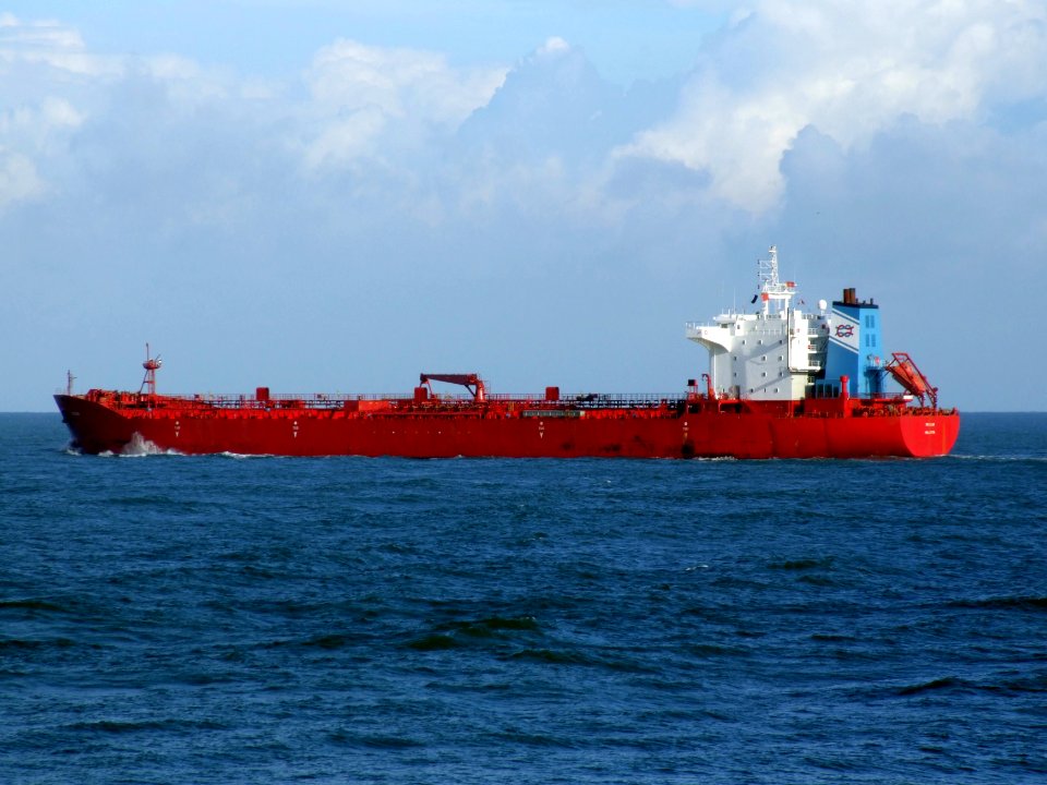 Trogir IMO 9080493 p2 leaving Port of Rotterdam, Holland 01-Jan-2005