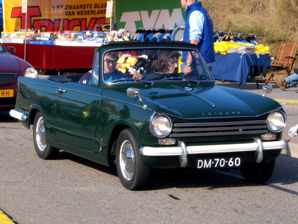 Triumph Herald 13-60 Convertible dutch licence registration DM-70-60 pic4