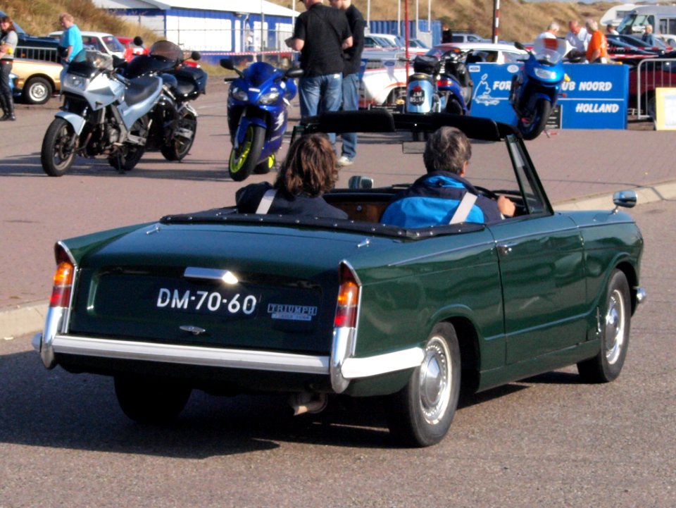 Triumph Herald 13-60 Convertible dutch licence registration DM-70-60 pic3