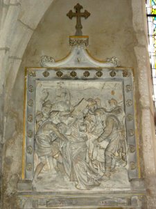 Troussey (Meuse) église Saint-Laurent chemin de croix station 05