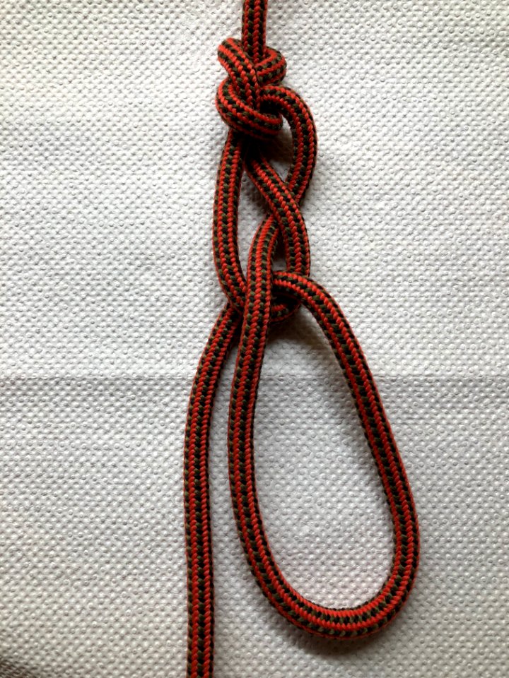 Truckers' Hitch With Figure Eight Slip Knot