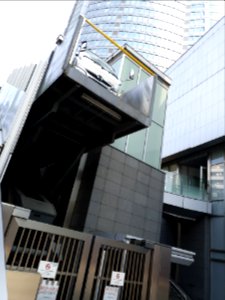 Truck elevator in Roppongi Hills photo