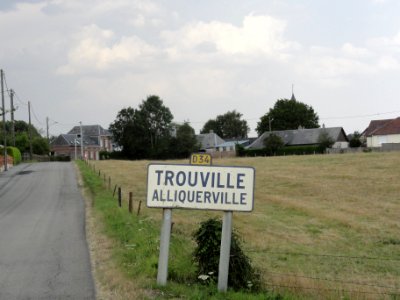 Trouville-Alliquerville (Seine-Mar.) entrée de Trouville
