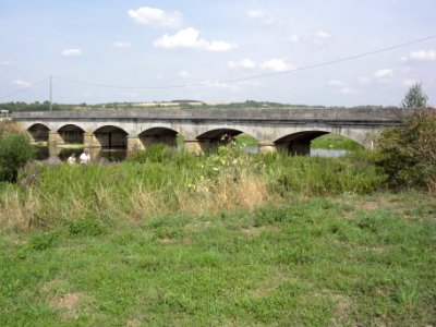 Troussey (Meuse) pont sur la Meuse