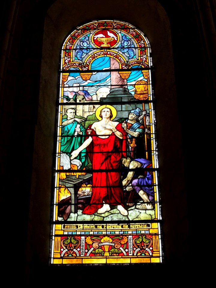 Troussey (Meuse) église Saint-Laurent vitrail (06)