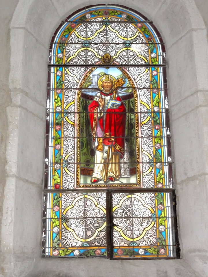 Troussey (Meuse) église Saint-Laurent vitrail (02)