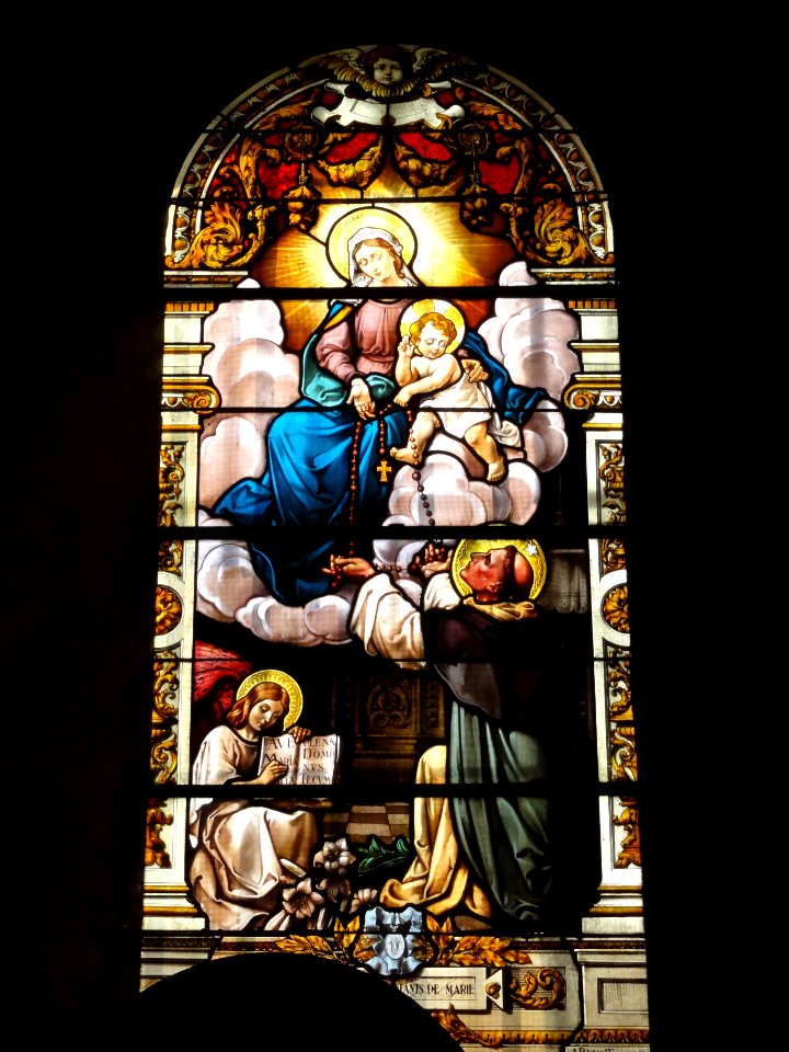 Troussey (Meuse) église Saint-Laurent vitrail (08)