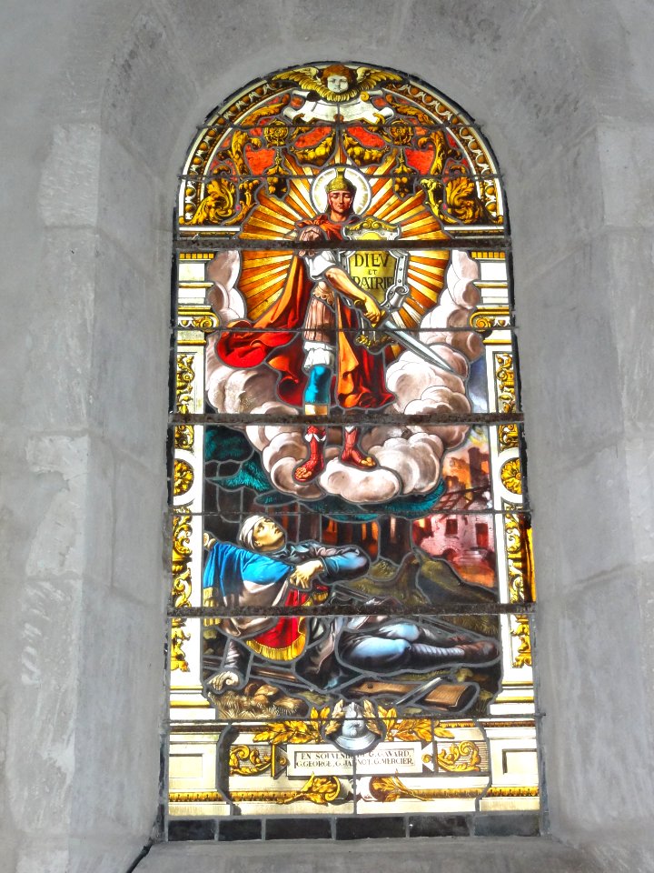 Troussey (Meuse) église Saint-Laurent vitrail (04)