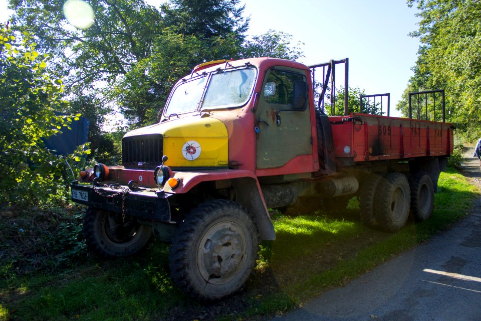 Truck in Arnoltice