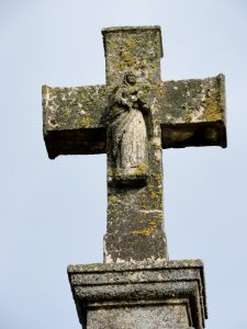Troussey (Meuse) Croix de chemin A, croix verso