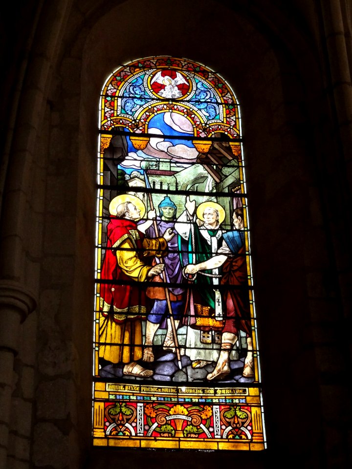 Troussey (Meuse) église Saint-Laurent vitrail (05)
