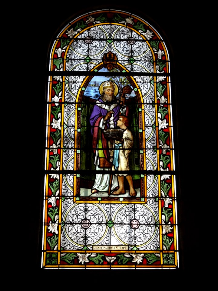 Troussey (Meuse) église Saint-Laurent vitrail (03)