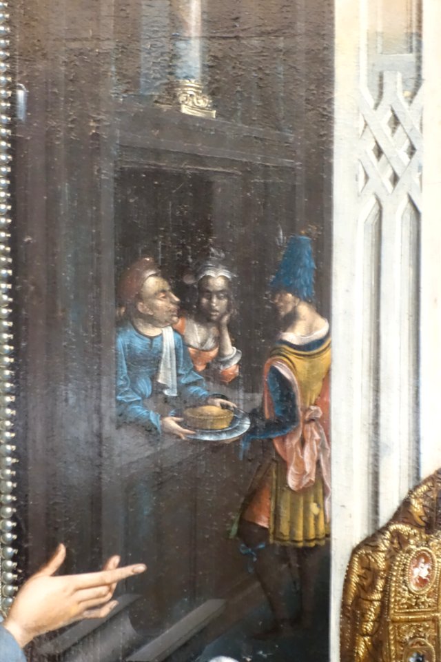 Triptych of the Dielegem Abbey -detail 3