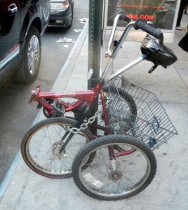 Tri-Fecta folded trike jeh