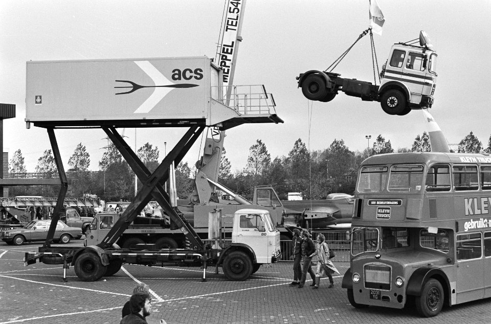 Truckersfestival 1980, een manifestatie op vrachtwagen gebied in Groenenoordhall, Bestanddeelnr 931-1073