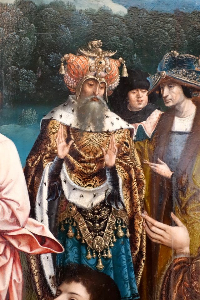 Triptych of the Dielegem Abbey -detail 1