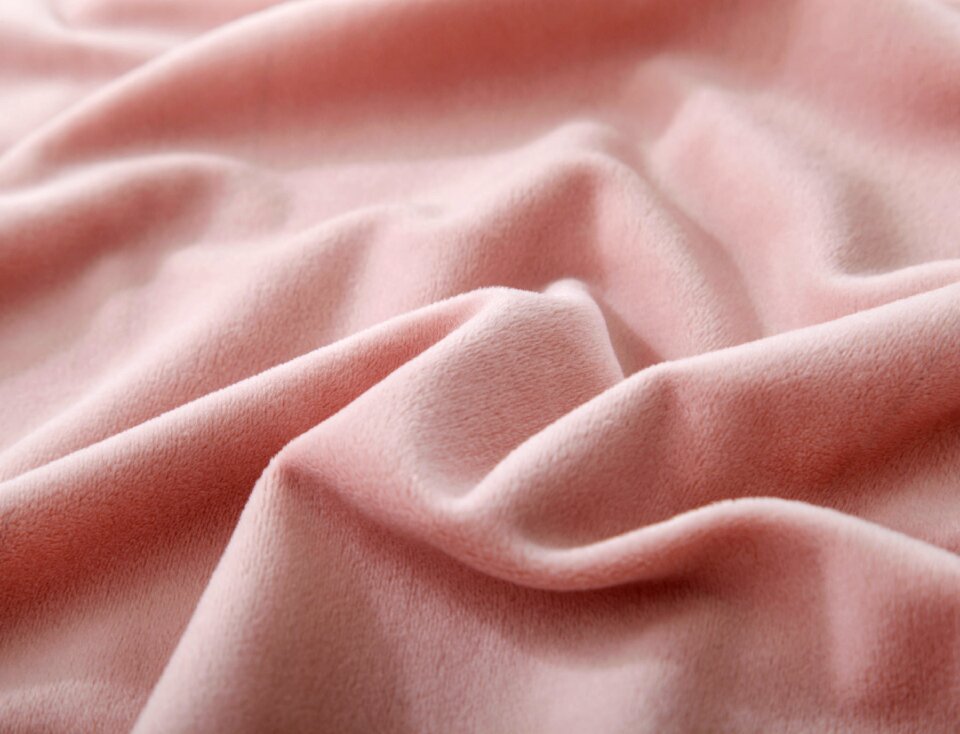 Pink red fabric textiles