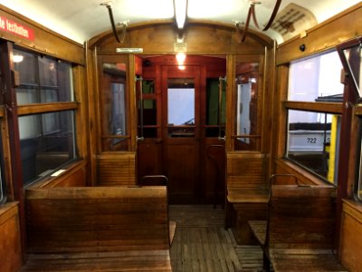 Triebwagen 240 005-8 Innenraum - Straßenbahnmuseum Dresden