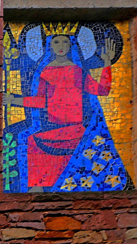 Trier Maria Koenigin Mosaik H1
