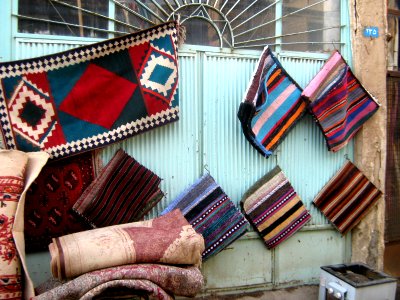 Tricot shop - store man in the Bazaar of Nishapur 1