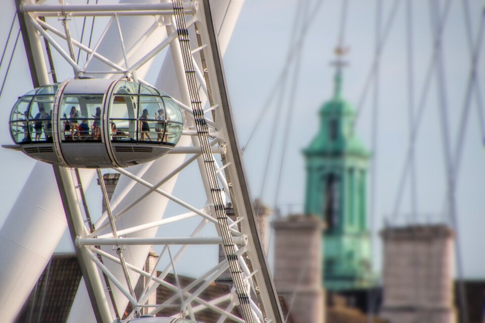 Sky landmark ferris wheel