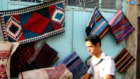 Tricot shop - store man in the Bazaar of Nishapur 4